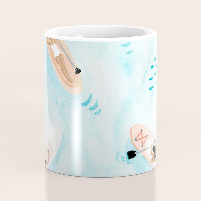 Paddle Boarding Coffee Mug Gallery Image 4