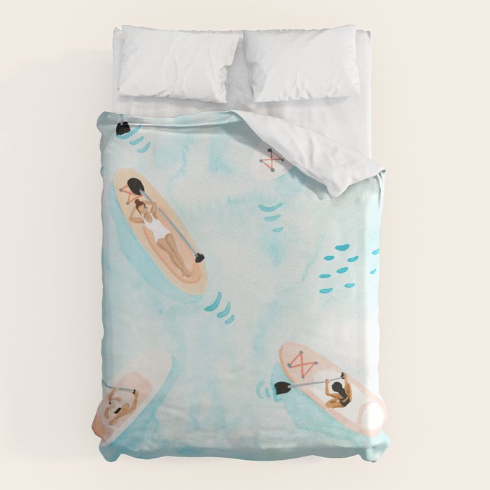Paddle Boarding Duvet Cover Gallery Image 6