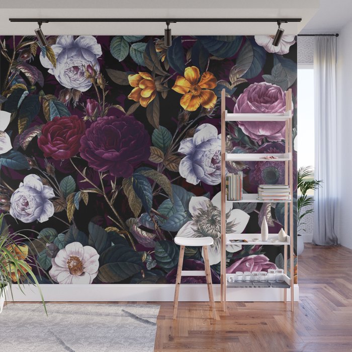 Viva Magenta 18-1750 Pantone's Color of the Year 2023 II Wall Mural Gallery Image 1