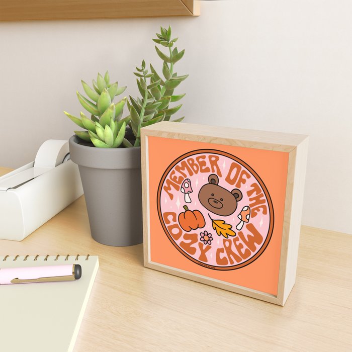 Member of Cozy Crew Mini Art Print Gallery Image 2
