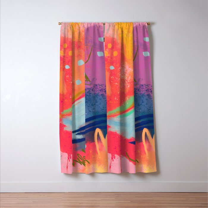 And the sea was dreaming  Window Curtain Gallery Image 3