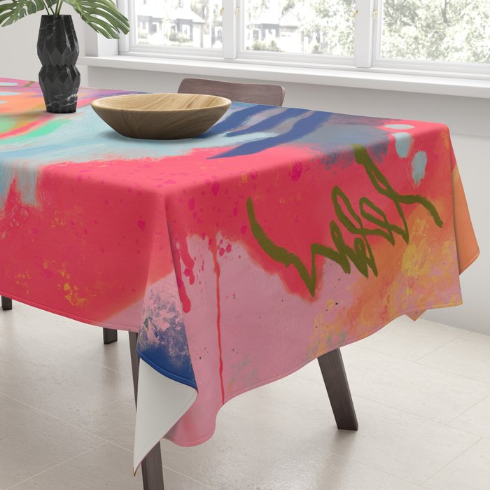 And the sea was dreaming  Tablecloth Gallery Image 3