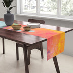 And the sea was dreaming  Table Runner Gallery Image 2
