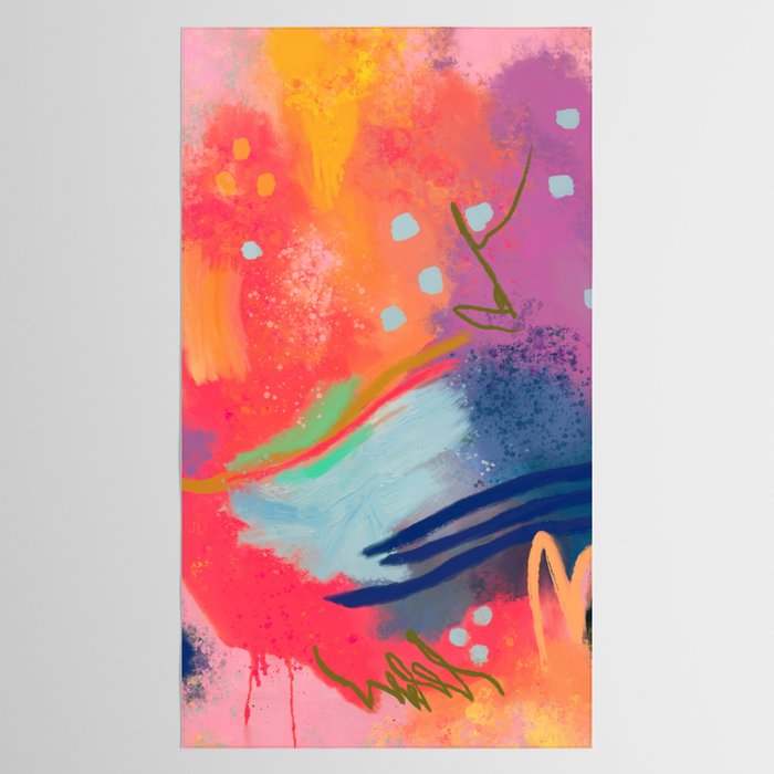 And the sea was dreaming  Tablecloth Gallery Image 2