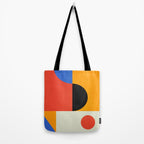 BAUHAUS 08: Exhibition 1923 | Mid Century Series Tote Bag Gallery Image 2