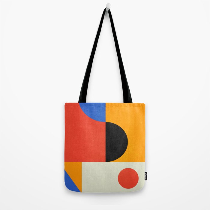 BAUHAUS 08: Exhibition 1923 | Mid Century Series Tote Bag Gallery Image 2