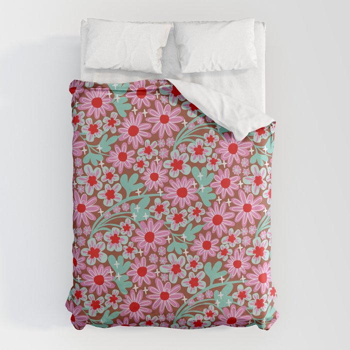 Happy flowers II Duvet Cover Gallery Image 6