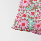 Happy flowers II Pillow Sham Gallery Image 4