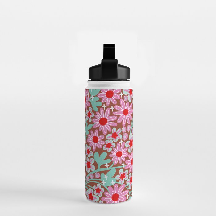 Happy flowers II Water Bottle Gallery Image 2
