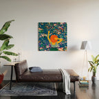Lost in the meadows of our memories, it took me time to realise the seasons had changed again Wood Wall Art Gallery Image 2