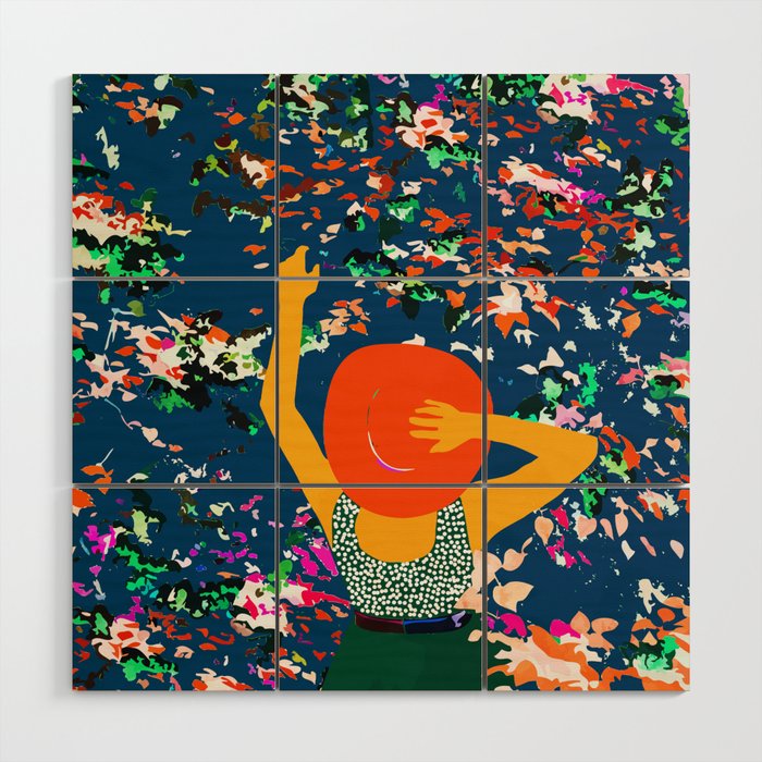 Lost in the meadows of our memories, it took me time to realise the seasons had changed again Wood Wall Art Gallery Image 1