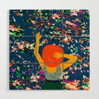 Lost in the meadows of our memories, it took me time to realise the seasons had changed again Wood Wall Art Gallery Image 1