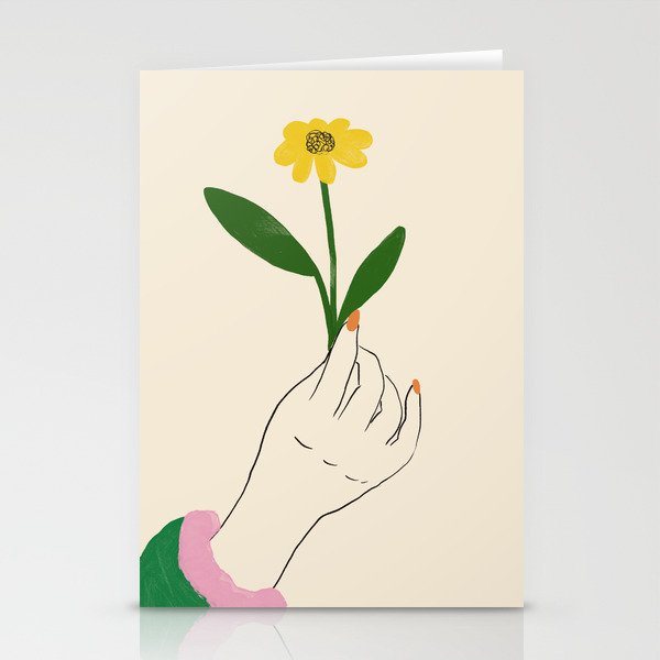 Flower for You Stationery Card Gallery Image 2