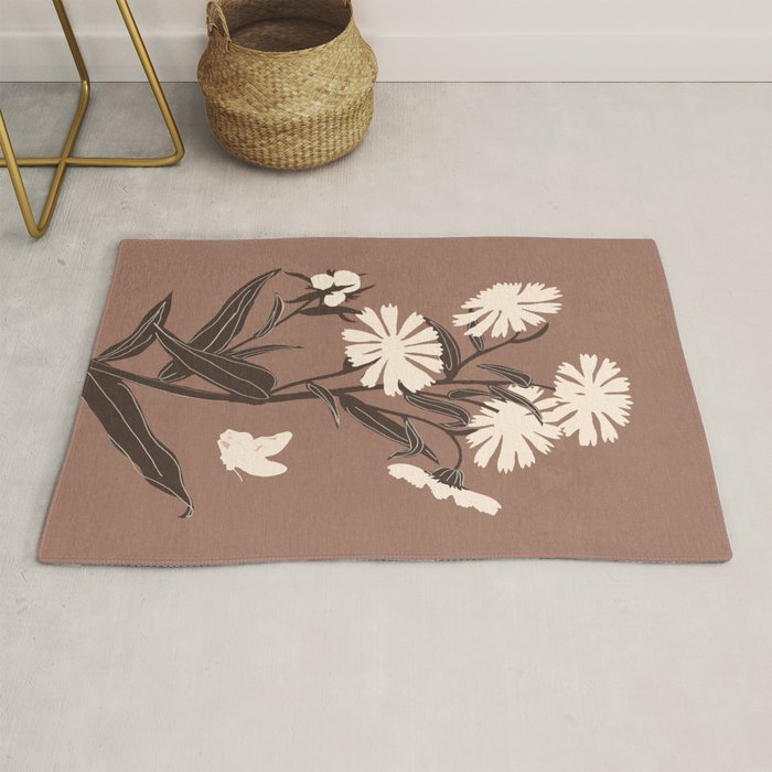 Abstract Flowers 16 Rug Gallery Image 1