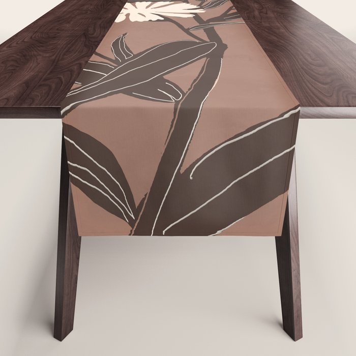 Abstract Flowers 16 Table Runner Gallery Image 1