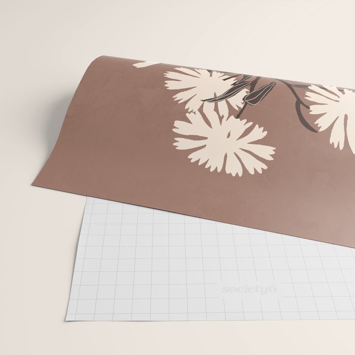 Abstract Flowers 16 Wrapping Paper Gallery Image 2