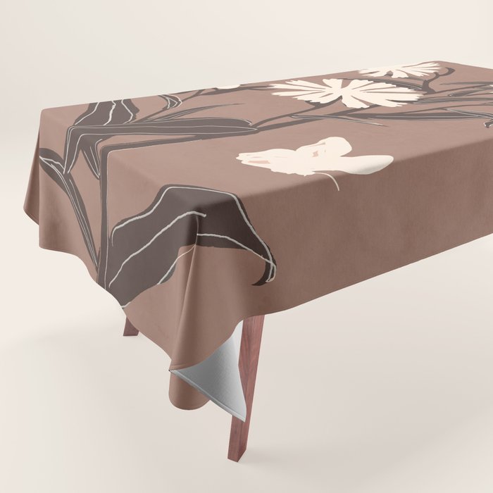 Abstract Flowers 16 Tablecloth Gallery Image 1