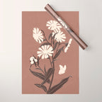 Abstract Flowers 16 Wrapping Paper Gallery Image 1