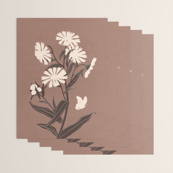 Abstract Flowers 16 Wrapping Paper Gallery Image 3