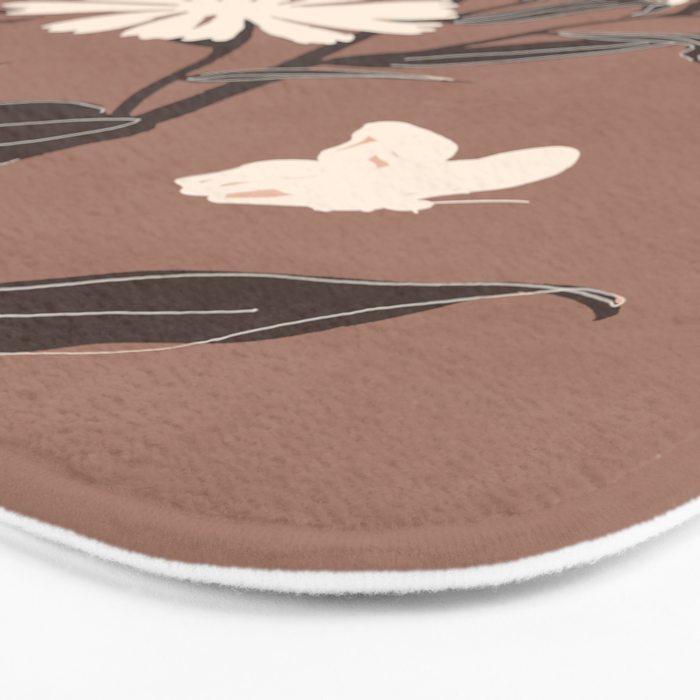 Abstract Flowers 16 Bath Mat Gallery Image 3