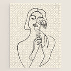 Minimalist Abstract Woman I Jigsaw Puzzle Gallery Image 1