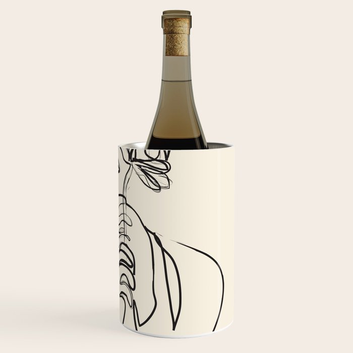 Minimalist Abstract Woman I Wine Chiller Gallery Image 3