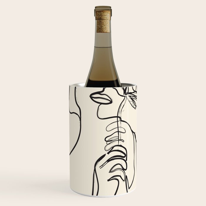 Minimalist Abstract Woman I Wine Chiller Gallery Image 1