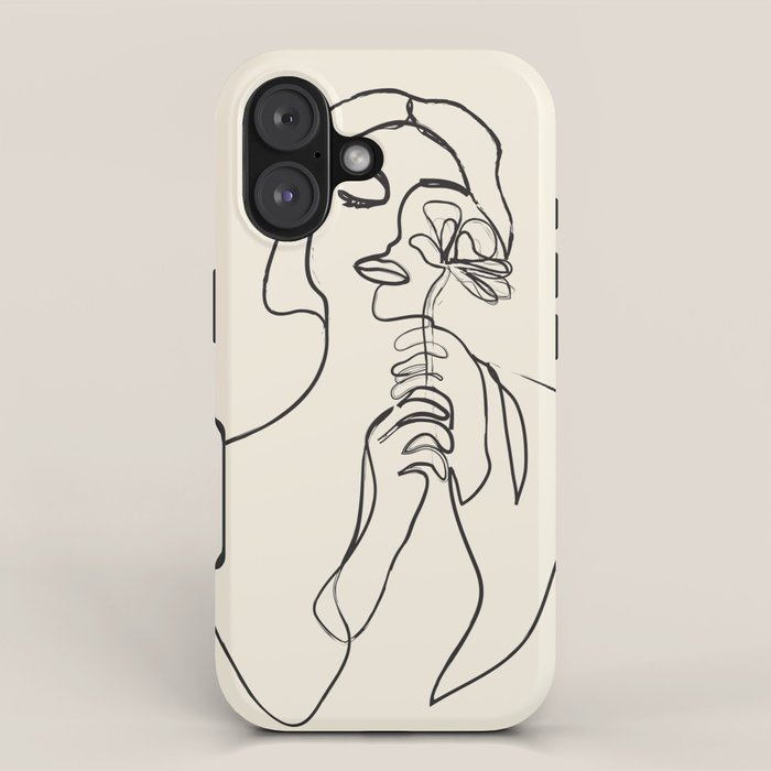 Minimalist Abstract Woman I iPhone Case Gallery Image 1