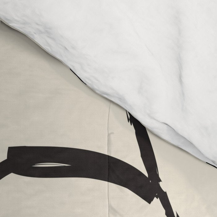 Minimalist Abstract Woman I Comforter Gallery Image 4