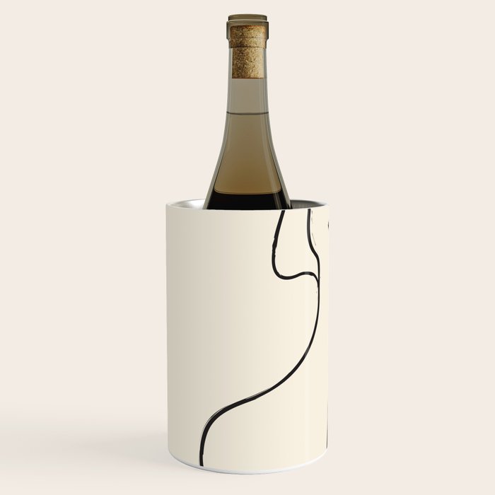 Minimalist Abstract Woman I Wine Chiller Gallery Image 2