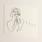 Minimalist Abstract Woman I Wrapping Paper Gallery Image 3