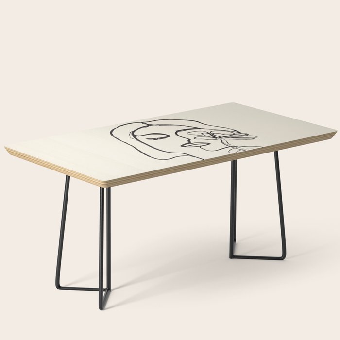 Minimalist Abstract Woman I Coffee Table Gallery Image 1