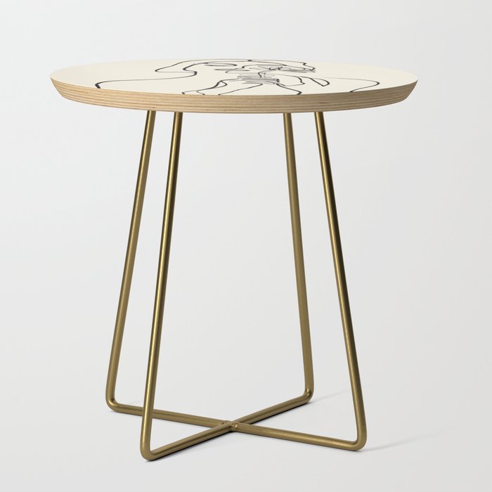 Minimalist Abstract Woman I Side Table Gallery Image 1