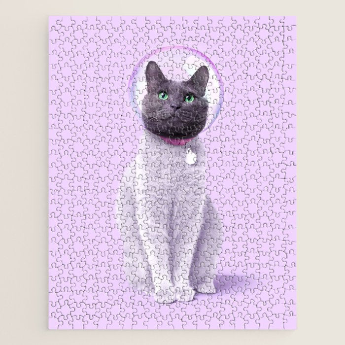 SPACE CAT Jigsaw Puzzle