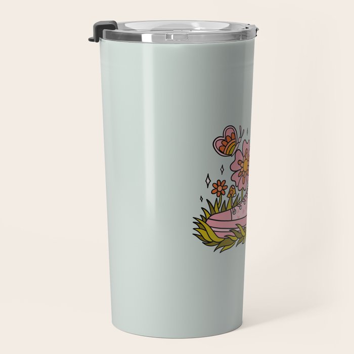Cancer Zodiac Sneaker Travel Mug Gallery Image 3