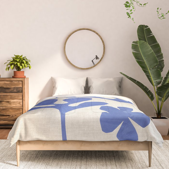 Periwinkle Bloom  Comforter Gallery Image 3