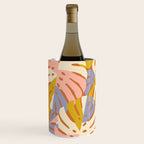 Color Block Monstera Pink + Lavender Wine Chiller Gallery Image 3
