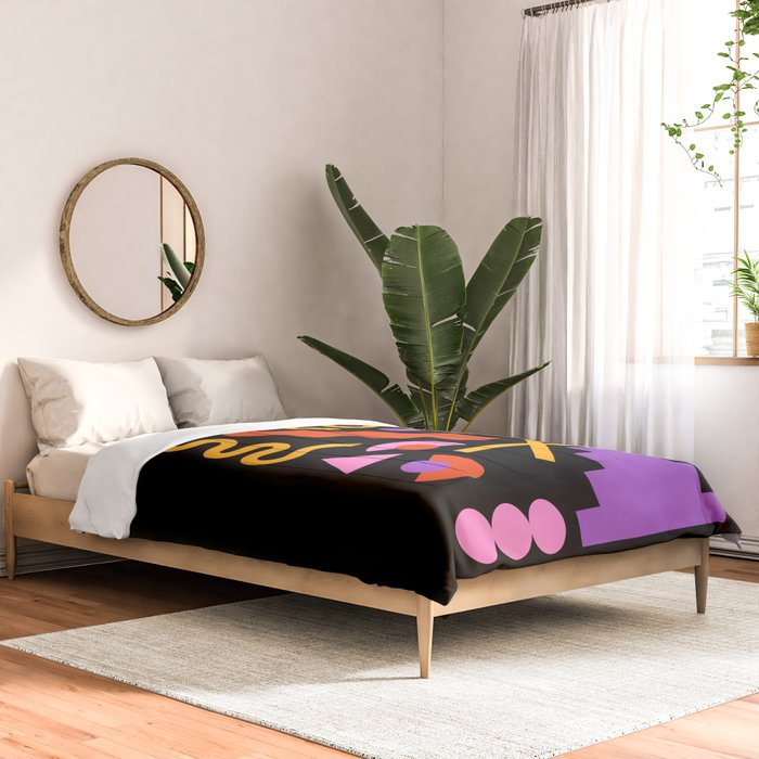 Purple ramen Comforter Gallery Image 2