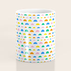 Colorful fun abstract pattern art Coffee Mug Gallery Image 4
