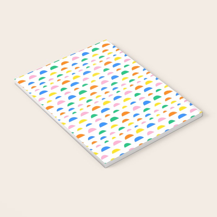 Colorful fun abstract pattern art Notebook Gallery Image 3