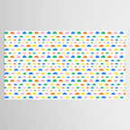Colorful fun abstract pattern art Tablecloth Gallery Image 2