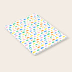Colorful fun abstract pattern art Notebook Gallery Image 2