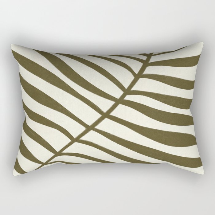 One Hundred-Leaved Plant #18 Rectangular Pillow Gallery Image 2