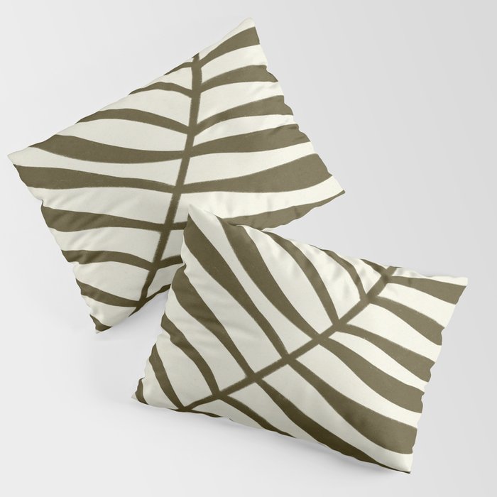 One Hundred-Leaved Plant #18 Pillow Sham Gallery Image 1