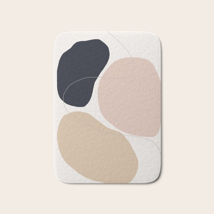 ABSTRACT ART Bath Mat Gallery Image 1