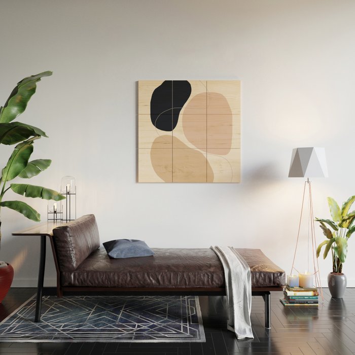 ABSTRACT ART Wood Wall Art Gallery Image 2
