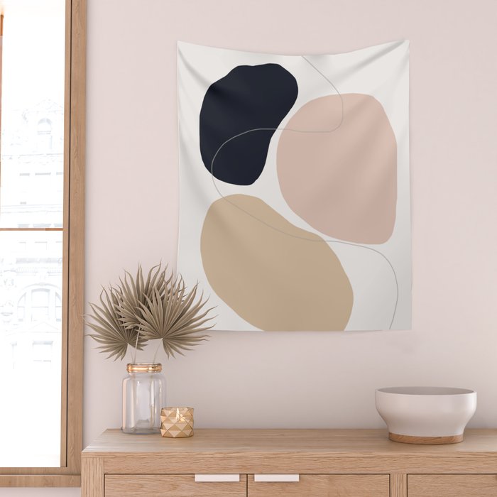 ABSTRACT ART Wall Tapestry Gallery Image 2