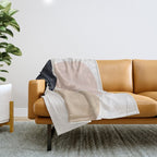 ABSTRACT ART Throw Blanket Gallery Image 1