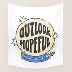 OUTLOOK HOPEFUL Wall Tapestry Gallery Image 4