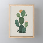 Cat Plants: Cat-tus Mini Art Print Gallery Image 1